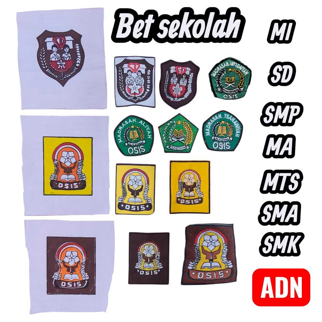 BET SD | Bet Osis | MI | MA | IB | SMP | SMA | SMK osis seragam sekolah