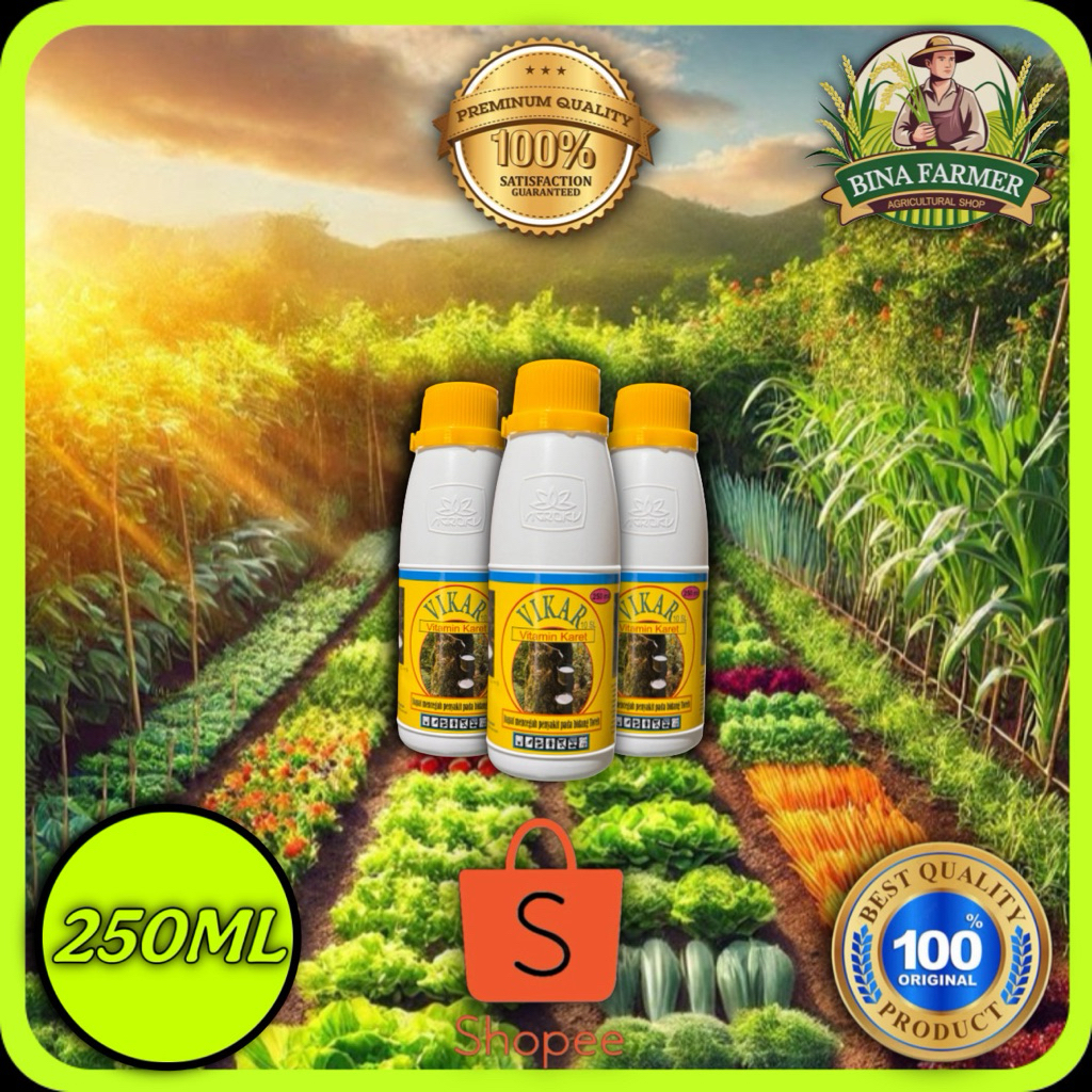 VIKAR 10SL VITAMIN KARET 250ML ML PERANGSAT GETAH KARET