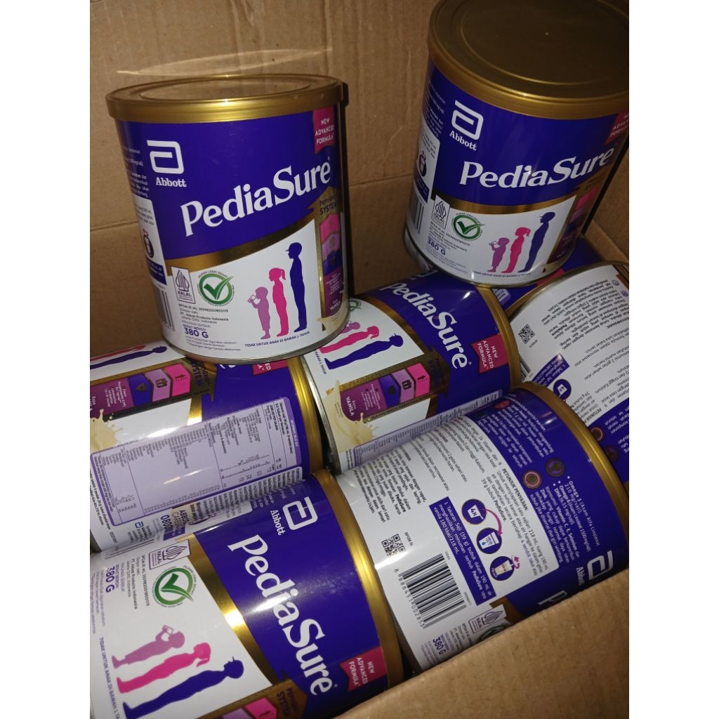 Kaleng Kosong Bekas Susu Pediasure dan PediaComplete 380gram