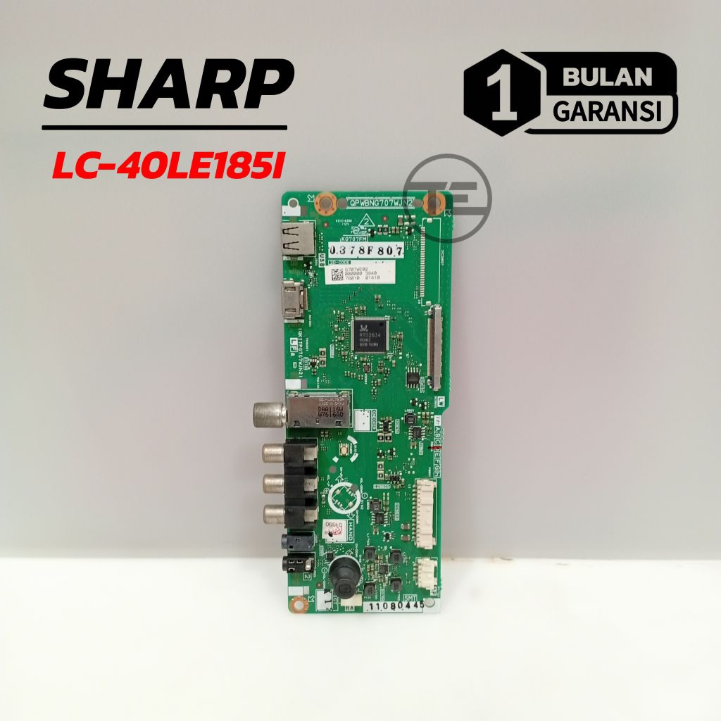 MB SHARP LC40LE185I MOTHERBOARD LC 40LE185I MAINBOARD MESIN TV LED SHARP