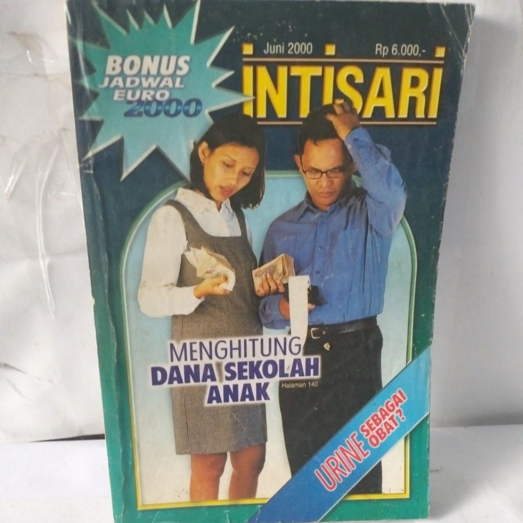 majalah bekas intisari Juni 2000 no 443
