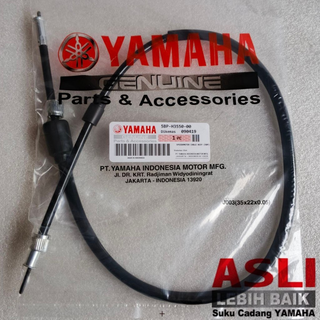 Kabel KM Speedometer 5BP Scorpio Z Original Baru Yamaha