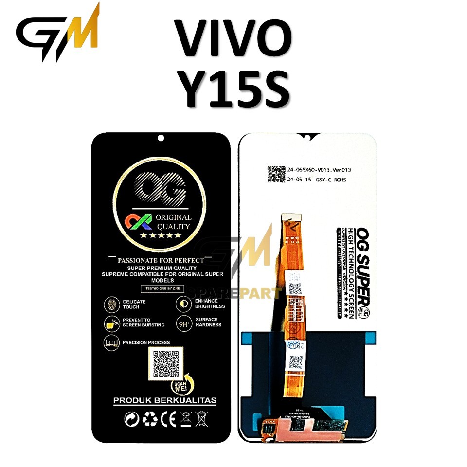 LCD TOUCHSCREEN VIVO Y15S ORIGINAL 100% FULLSET
