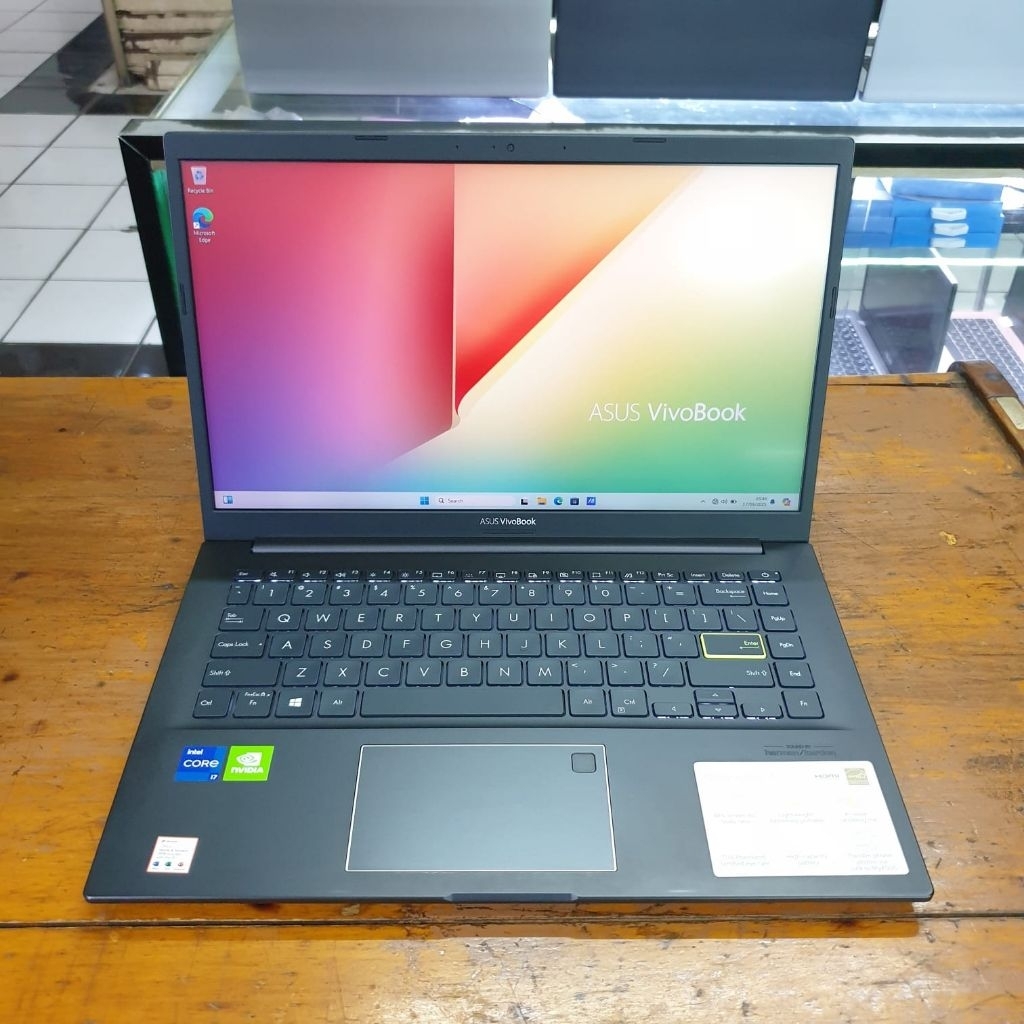Asus VivoBook K413EQ Core i7-1165G7 SSD 512GB Ram 8GB Nvidia MX350 14 FHD Muluss Laptop