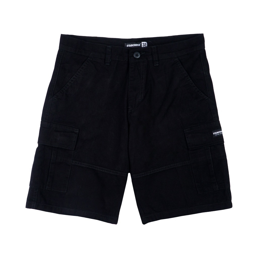 STARCROSS Short Cargo Pants - SP CG 109 - Black