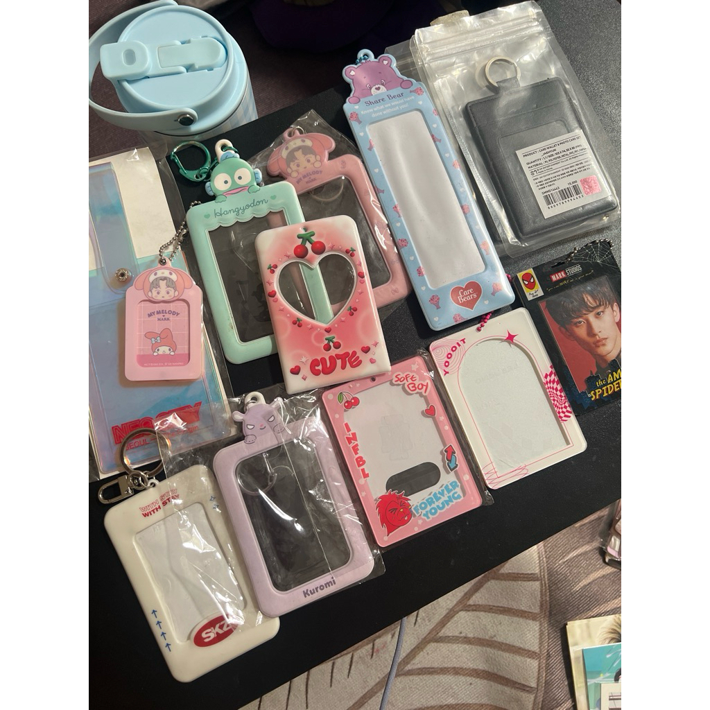 preloved cahol card holder kpop photocard pc official sanrio my melody mark cawal card wallet nct 12