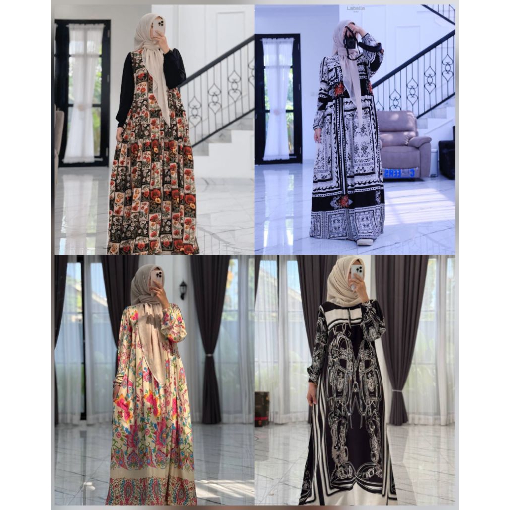 gamis labella terbaru by anjani sabila