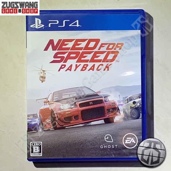 Kaset game bd ps4 ps 4 playstation need for speed payback nfs bekas 2nd second used preowned seken