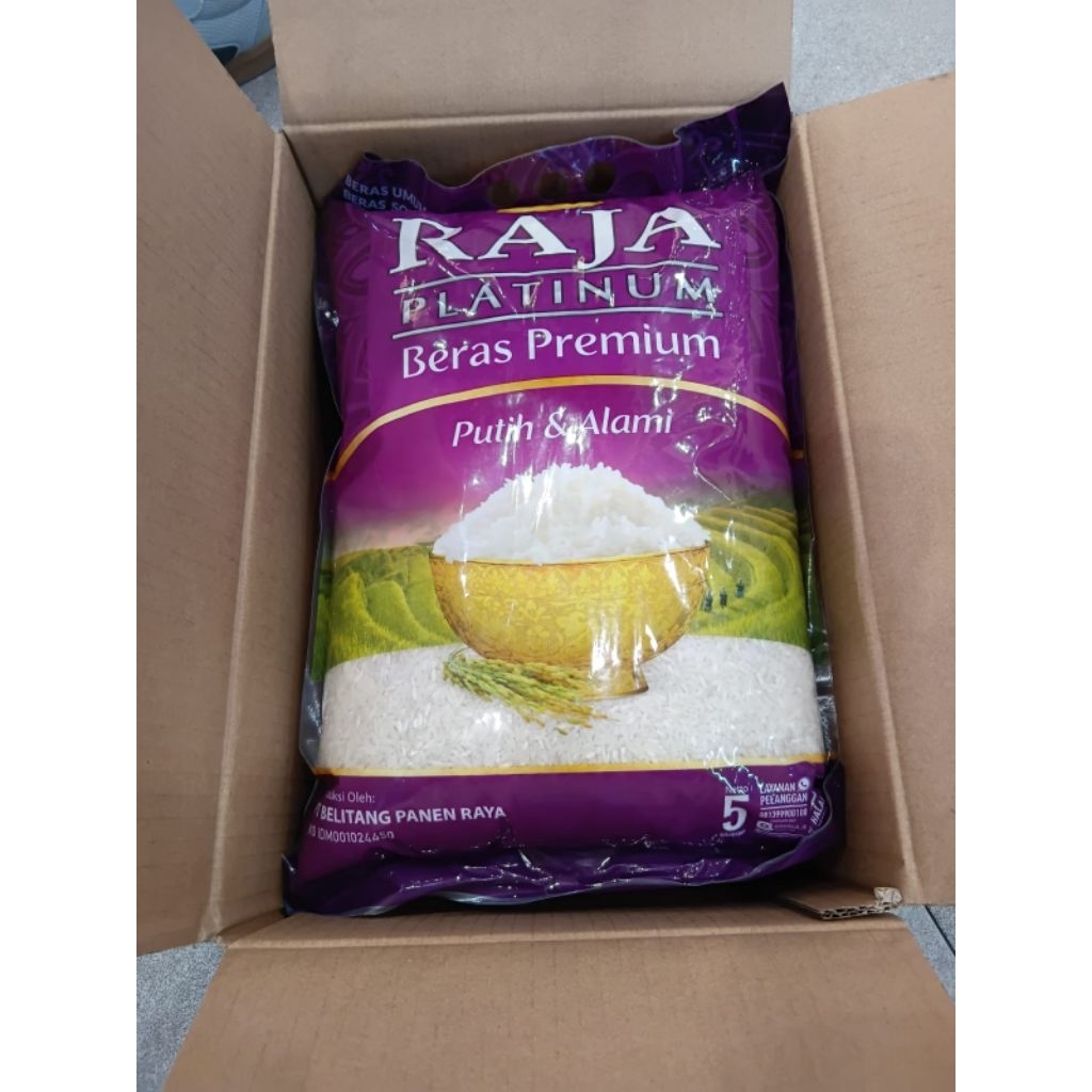 

Beras Raja Platinum 5 Kg