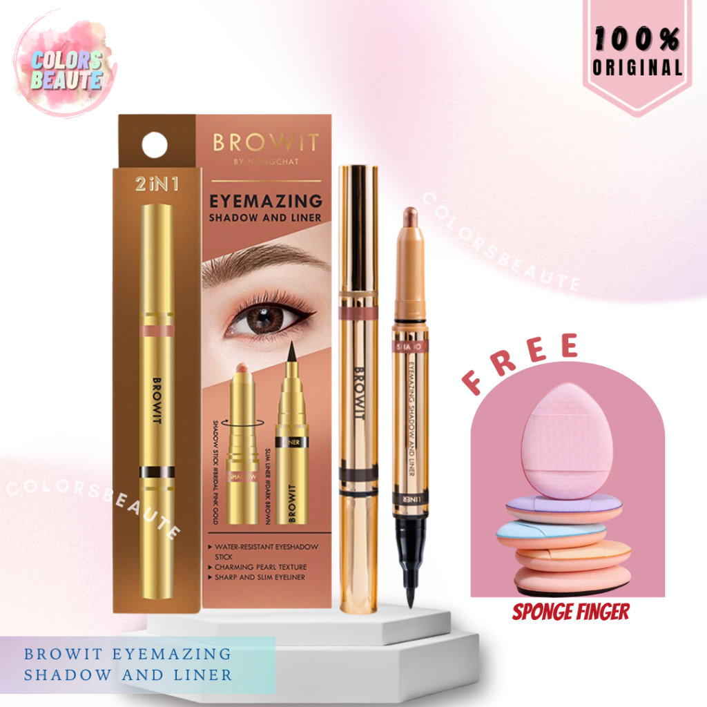 BROWIT by Nongchat Eyemazing Shadow And Liner
