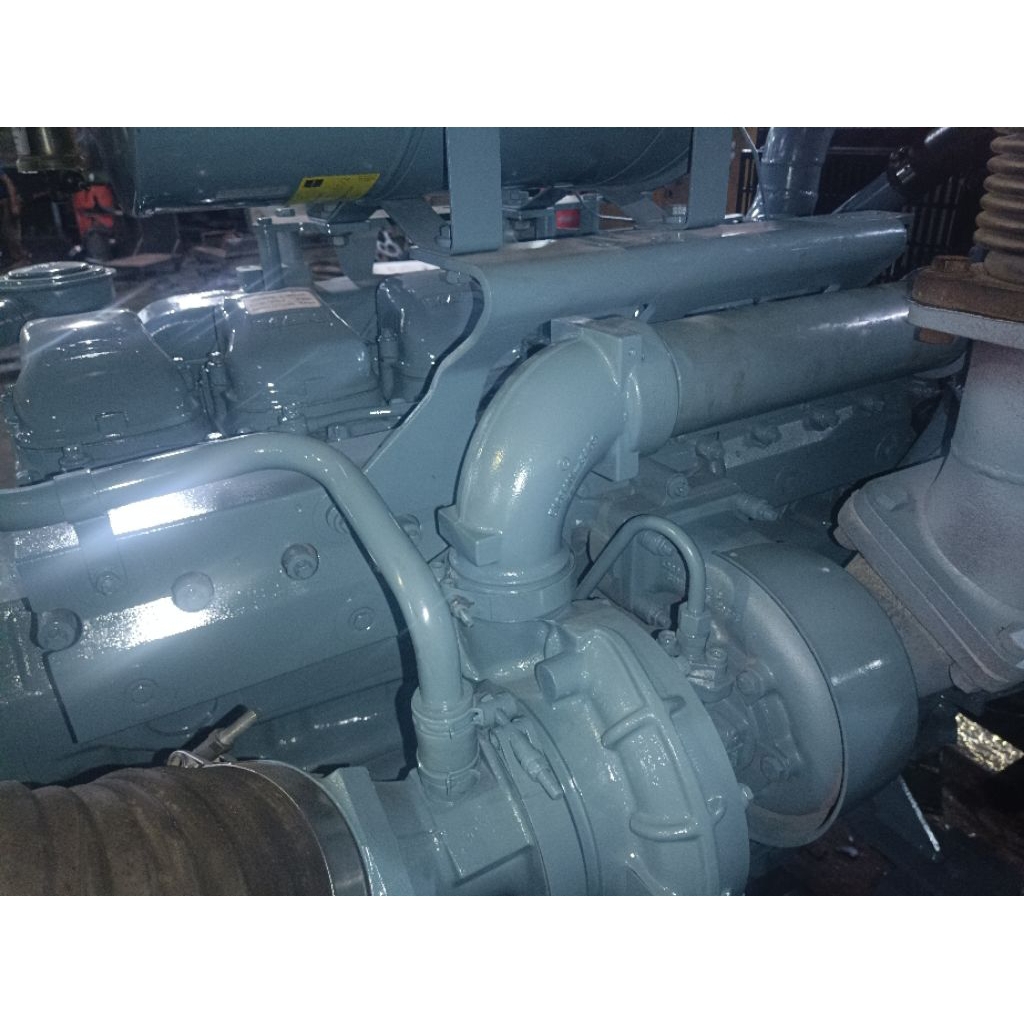 genset MAN 400 kva tipe open second bekas