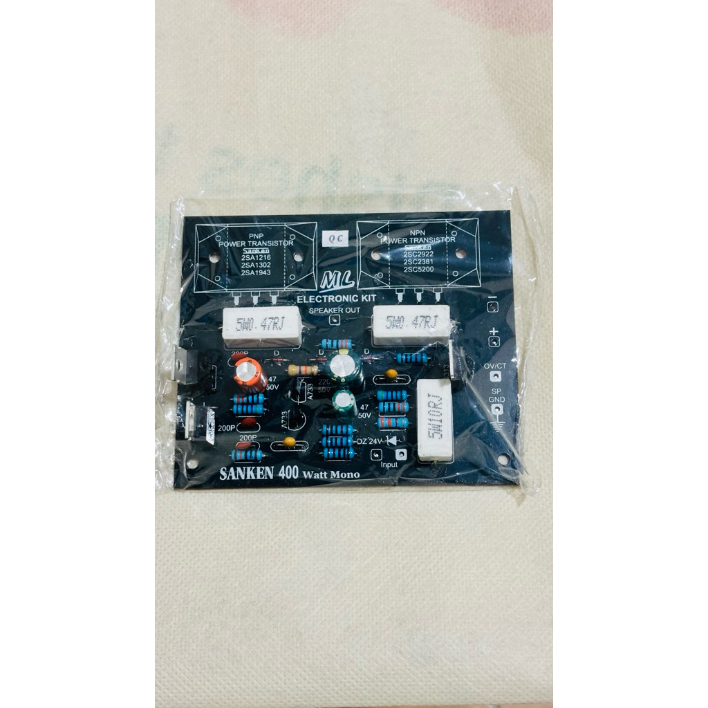 Power Sanken 400 watt Mono