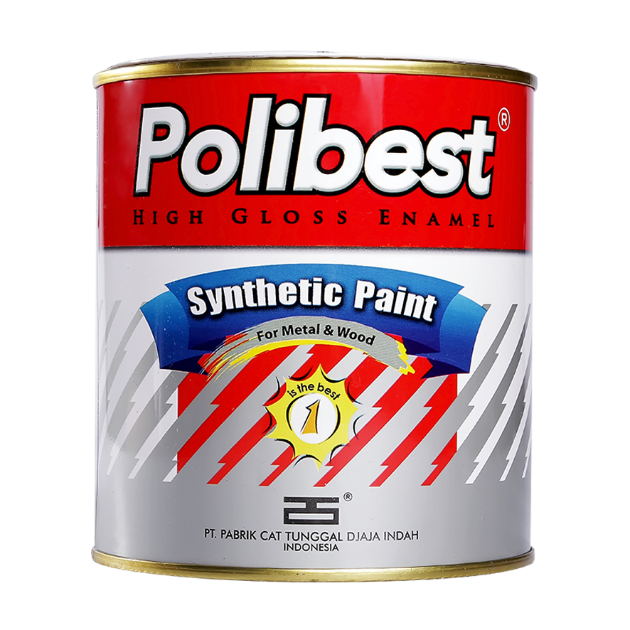 Polibest Cat Kayu dan Besi 400 gram Variasi Warna Gold