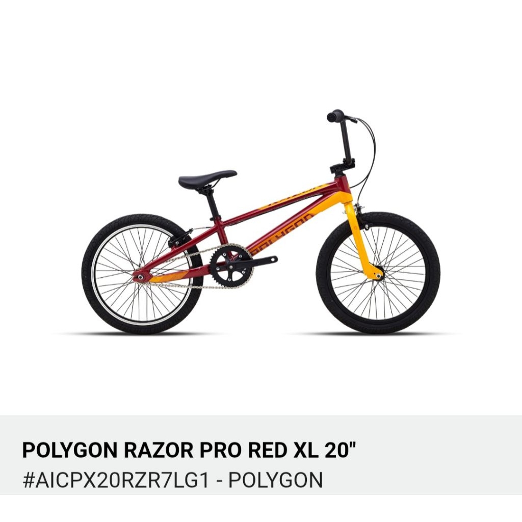 Polygon Razor 20"BMX polygon