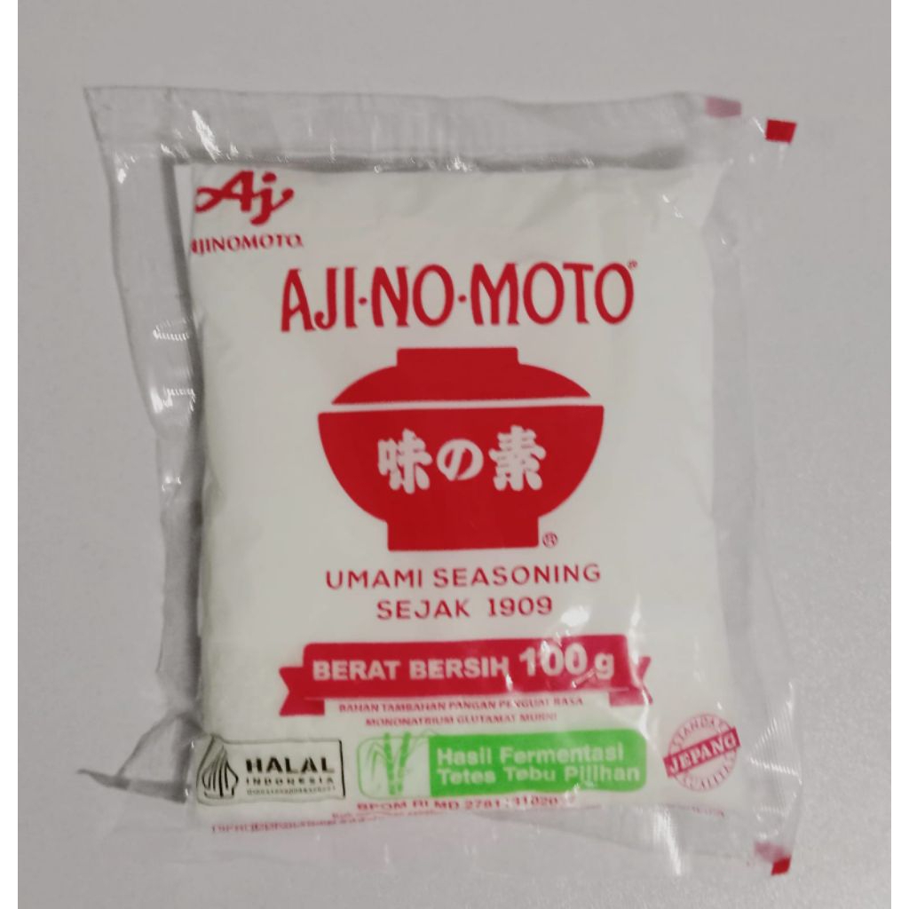 (Sembakomu.id) Ajinomoto 100g/Ajinomoto Micin penyedap makanan