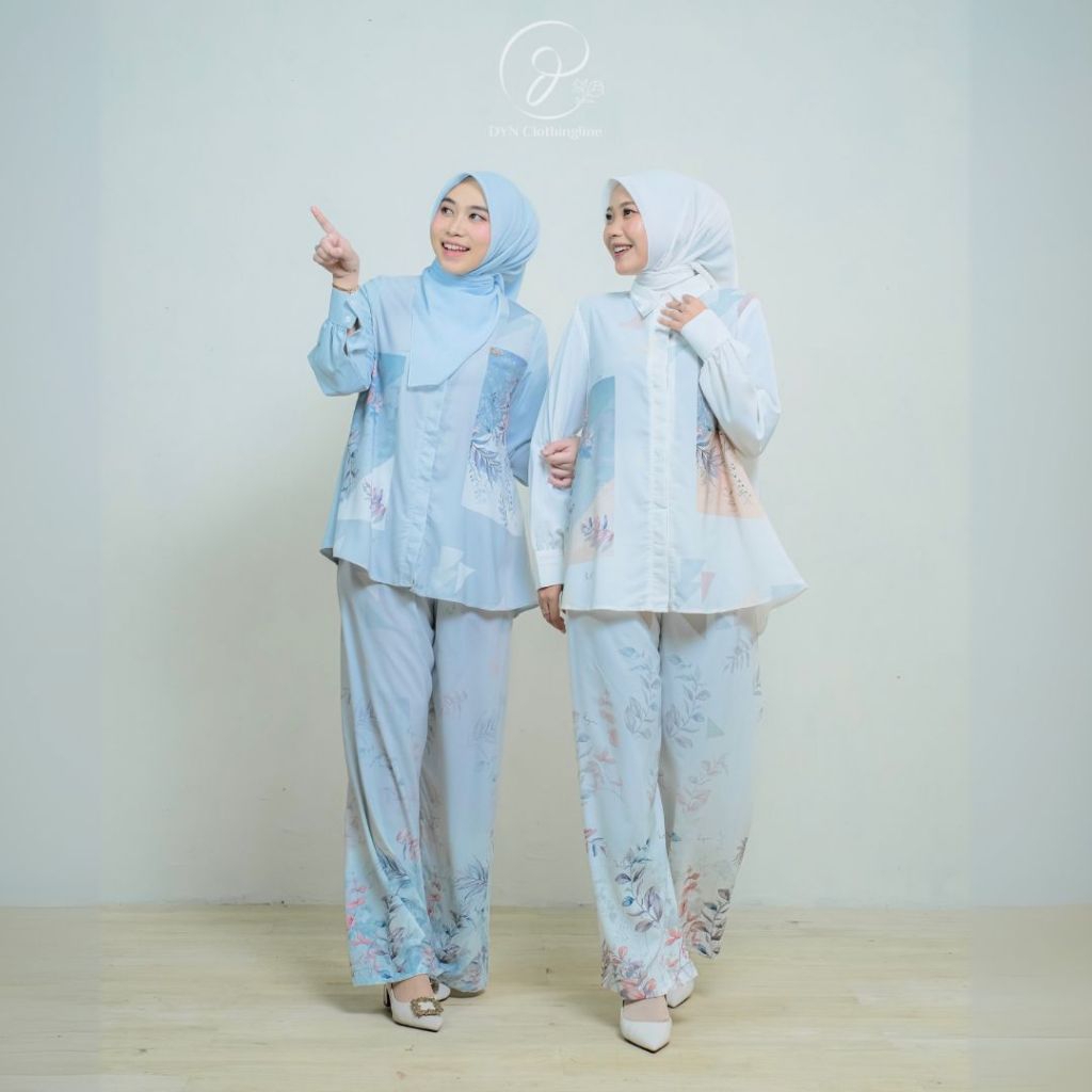 DYN CLOTHINGLINE | HAZEL SET | ONE SET MOTIF | ONE SET WANITA | ONE SET TERBARU