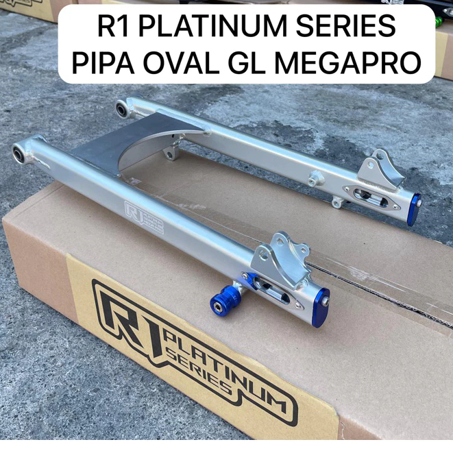 Arm Alumunium Swing Arm Almu R1 Platinum Series Oval Polos pnp GL Pro Megapro