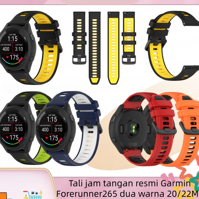 DIDA 20mm/22mm jam tangan Cocok Strap  untuk For Garmin forerunner 55 For Garmin forerunner 158/ 165