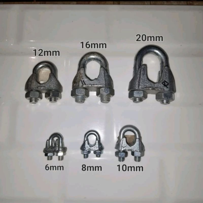 KLEM SLING/KUKU MACAM/ KLEM KABEL BAJA