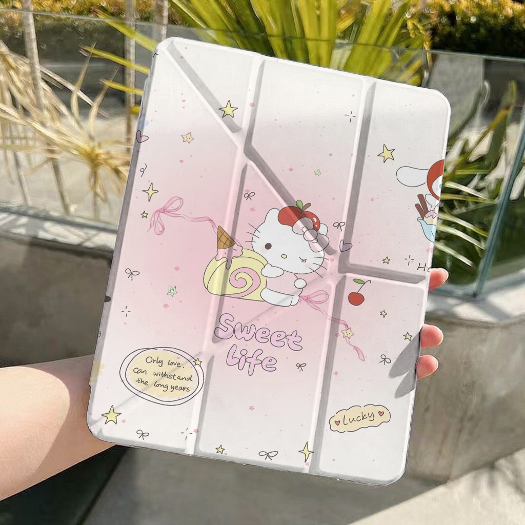 Lipat 3+Y Bentuk Y, Kualitas Terbaik Sarung iPad, Cocok untuk 10th 11th 2025, Mini6 Mini7 8.3 inci, 