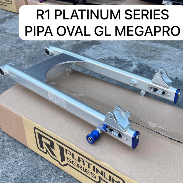 Arm Alumunium Swing Arm Almu R1 Platinum Series Oval Polos pnp GL Pro Megapro