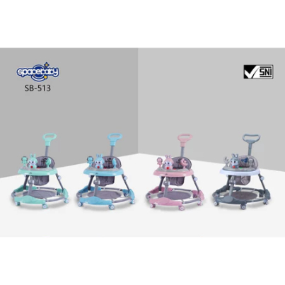 Baby walker spacebaby SB-513/ kursi belajar jalan bayi