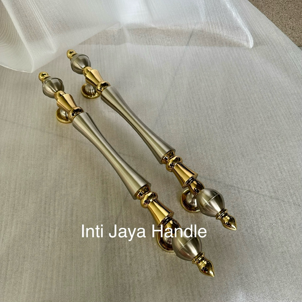 handle pintu kuningan brass dk 60cm brass gagang pintu kuningan