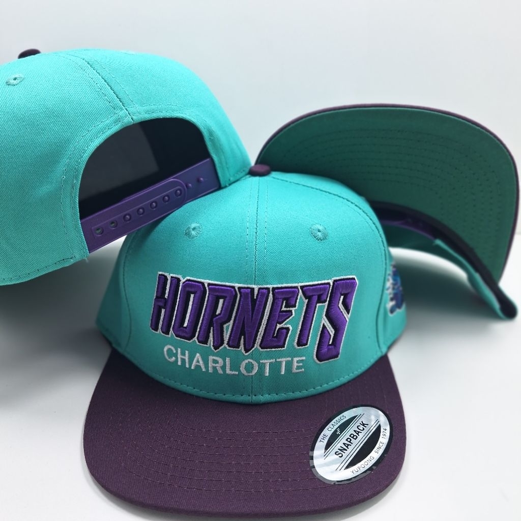 Eta 29 Topi snapback Charlotte Hornets Starter Kualitas Premium