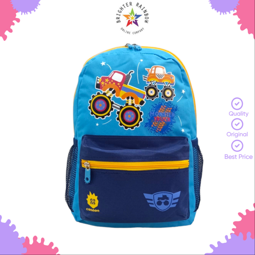 TAS CANNON 71939 EXCAVATOR RANSEL SEKOLAH ANAK TK/SD PEREMPUAN/LAKI-LAKI