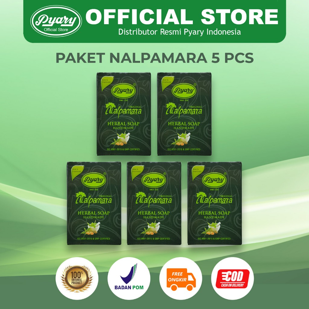 PYARY Paket Hemat 5pcs Sabun Nalpamara