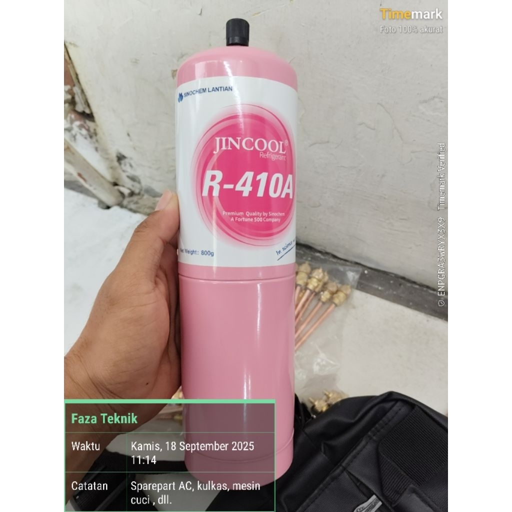 Freon kaleng r410