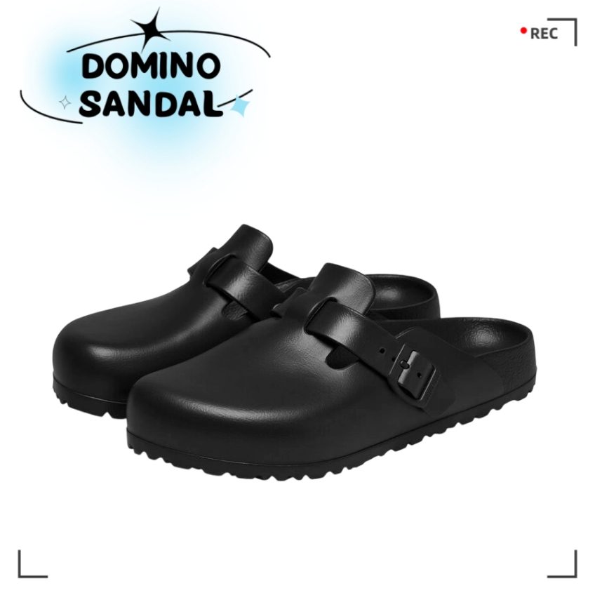 KOMIN Sandal Pria Sandal Pria Keren Sandal Cowok Sandal Slop Sandal Karet Pria41-44