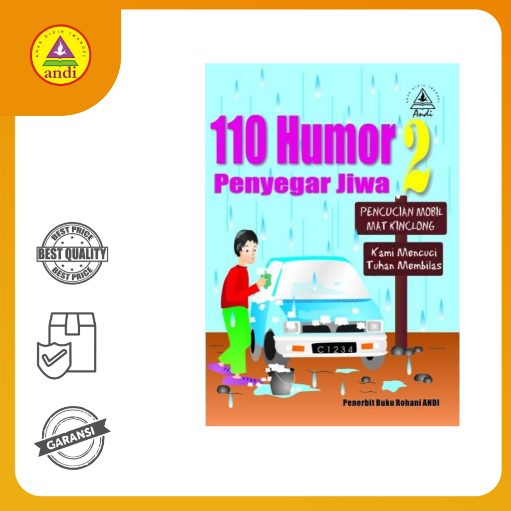 Buku Rohani Andi-110 Humor Penyegar Jiwa 2