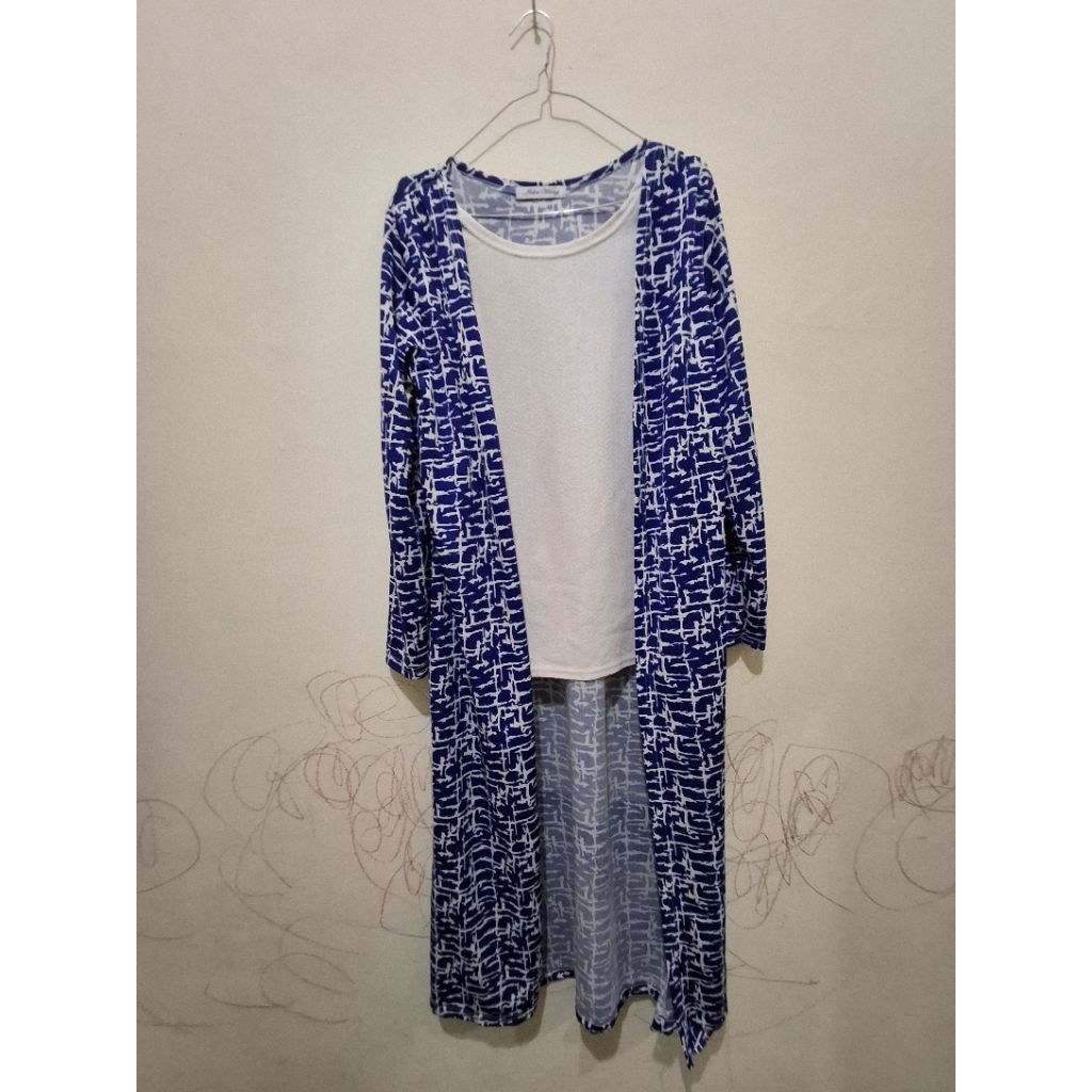 (PL) Long Cardigan Wanita