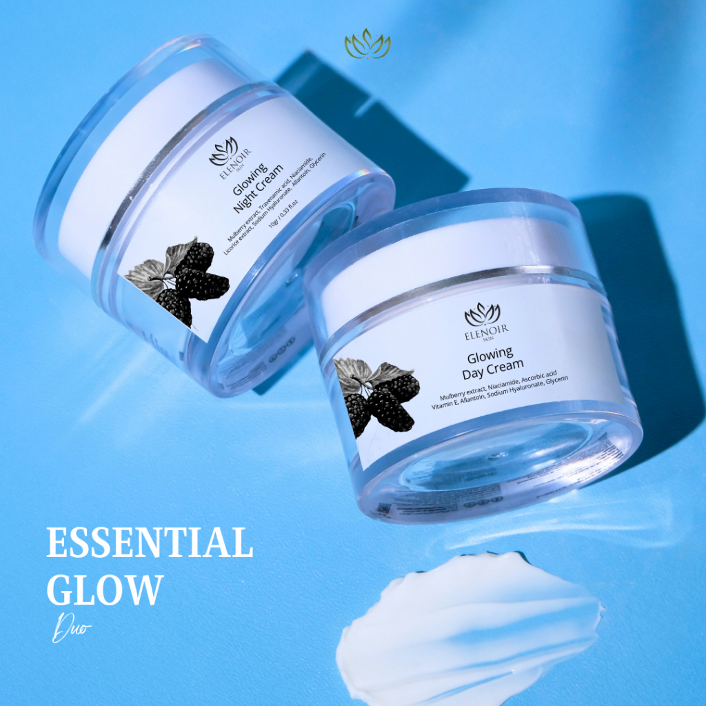 E-Noir Skin Essential Glow Duo – Day & Night Cream, 2 Produk