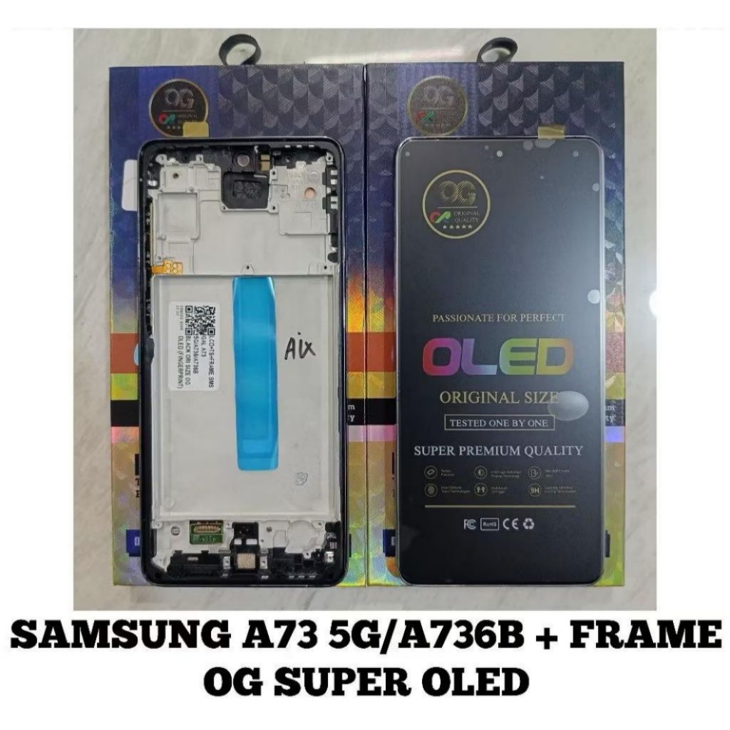 LCD + TOUCHSCREEN + FRAME SAMSUNG A73 5G / A736B OG SUPER OLED