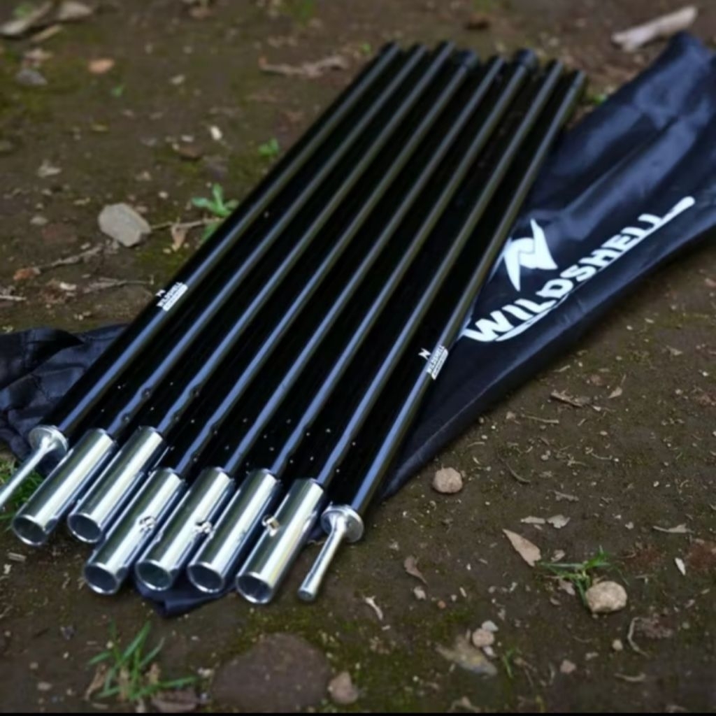 Tiang Flysheet Aluminium Alloy Wildshell