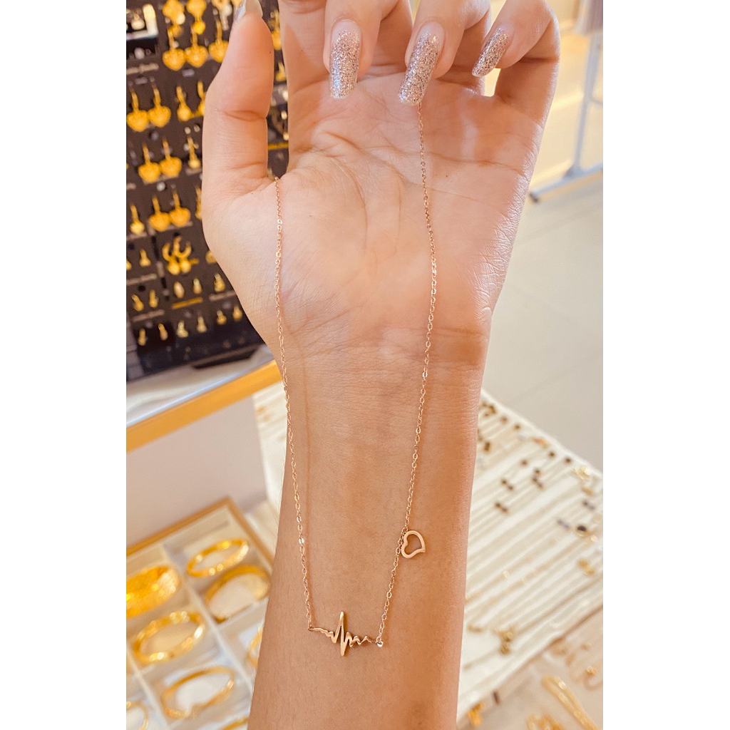 kalung rosegold