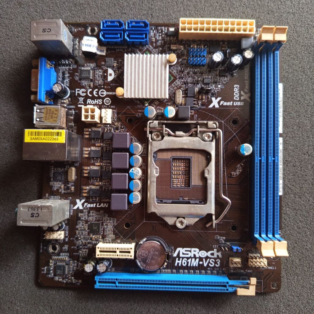 ASROCK H61M-VS3 MINI ITX H61 MINUS