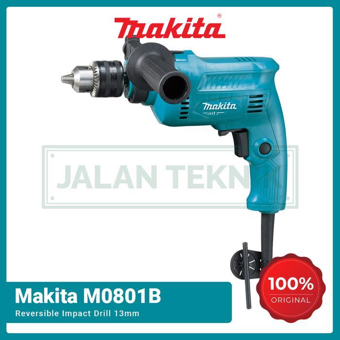 Mesin Bor Tembok Makita M0801B Hammer Drill Makita M 0801 B