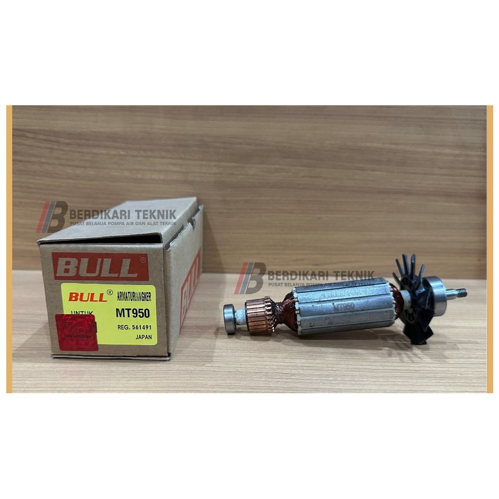 Armature MT950 - Angker Rotor Mesin Gerinda Makita