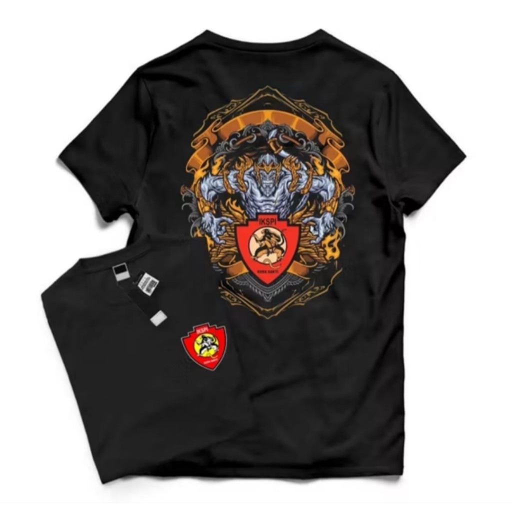 Kaos T-shirt Ikspi Kera Sakti Dtf Gambar Kera Putih Kaos Distro Unisex