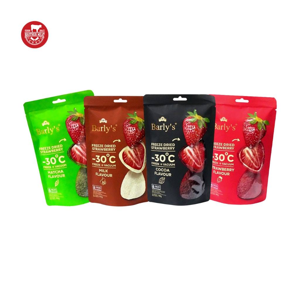 Barly's Freeze Dried Strawberry 60gr - Brothermeatshop