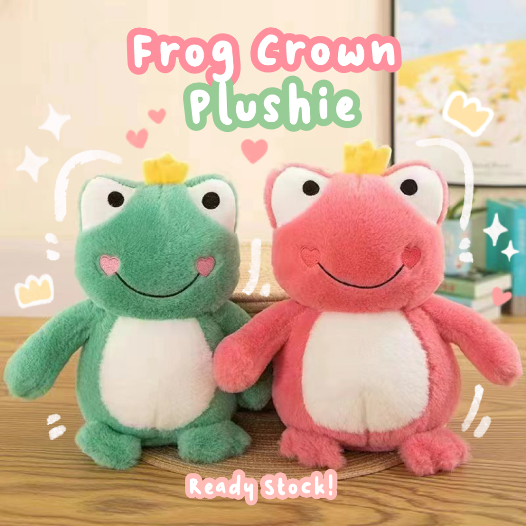 Boneka Standing frog Bless toys boneka karakter boneka lucu boneka aestetic boneka hewan