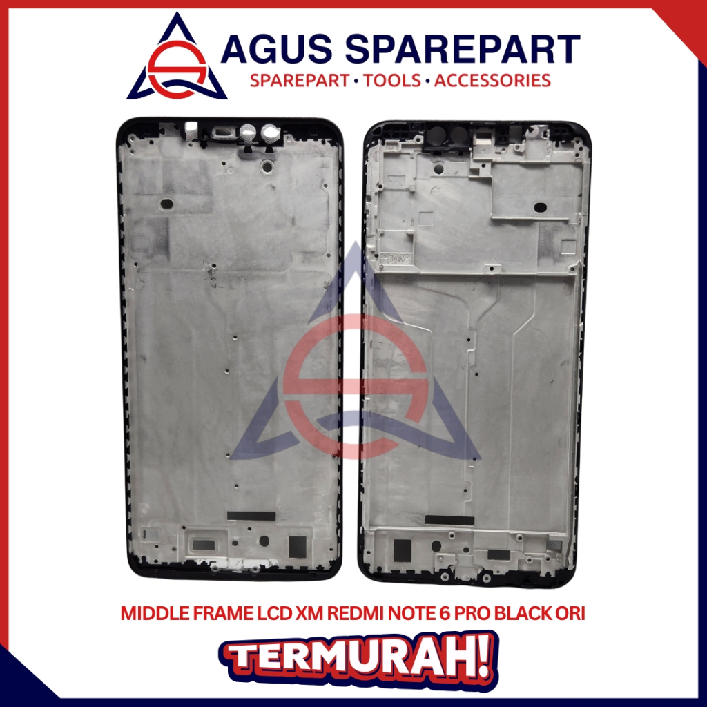 MIDDLE FRAME LCD XIAOMI REDMI NOTE 6 PRO ORI / DUDUKAN LCD