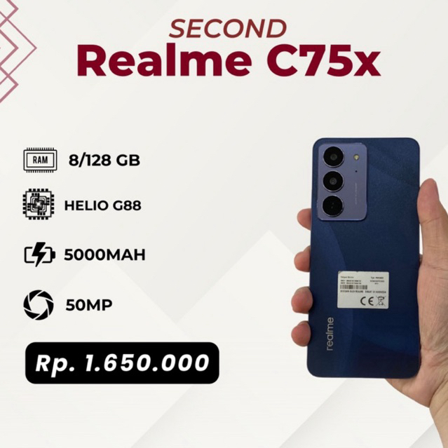 Realme C75x 8/128 Gb Second