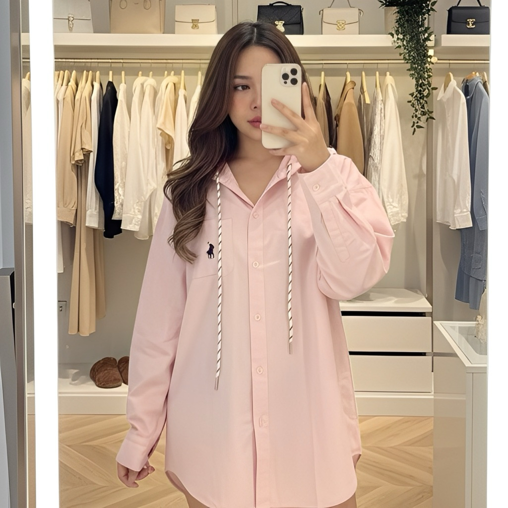 Kemeja Wanita Hoodie Decembers Import BKK | Hoodie Wanita | Kemeja Hoodie Wanita | Kemeja Import