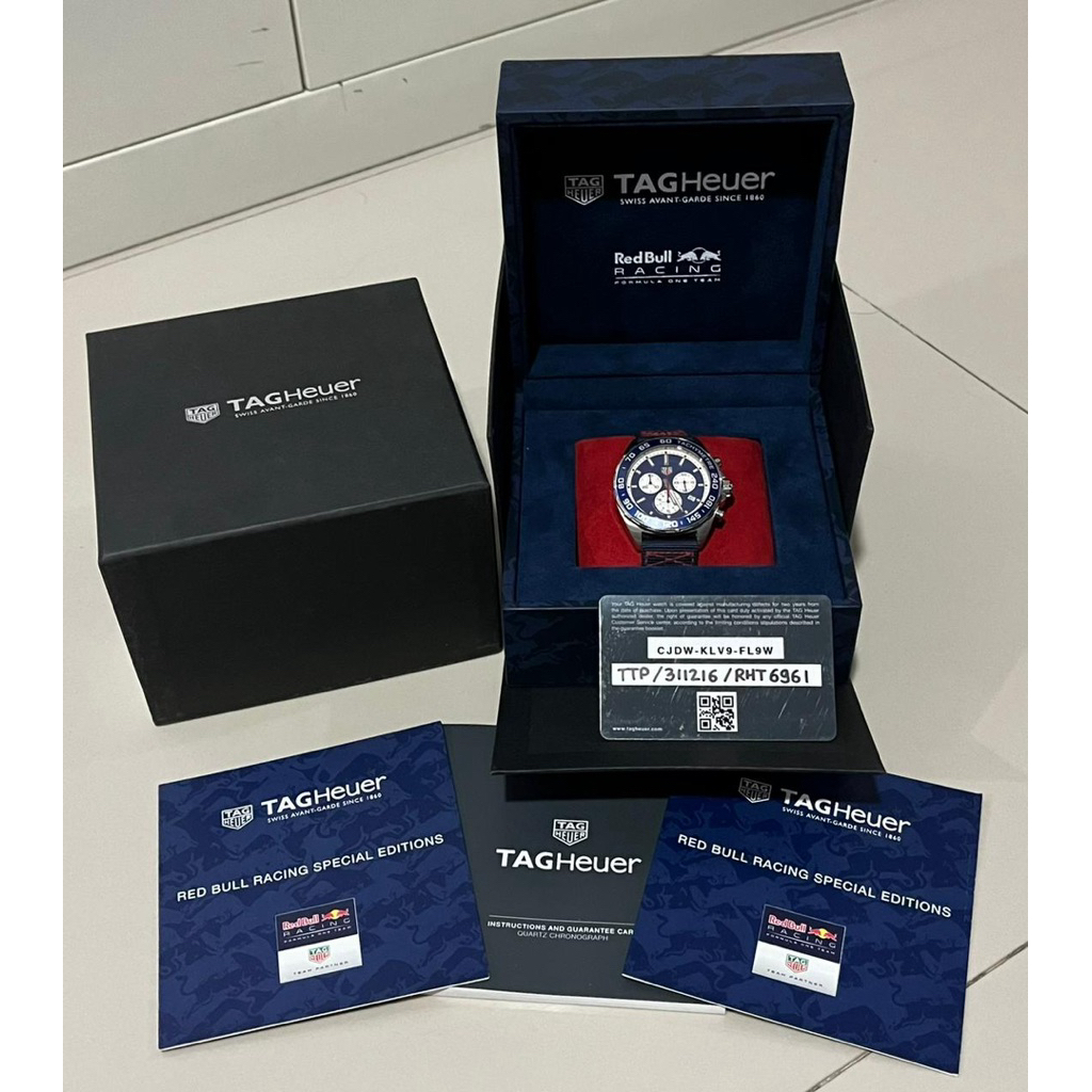 TAG HEUER Formula One F1 Red Bull Racing Special Editions