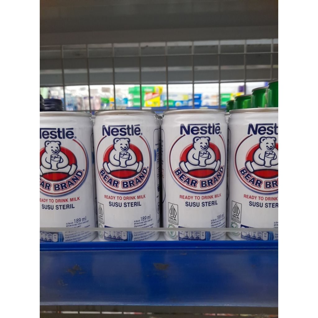 

Nestle Bear Brand Susu Steril 189 ml