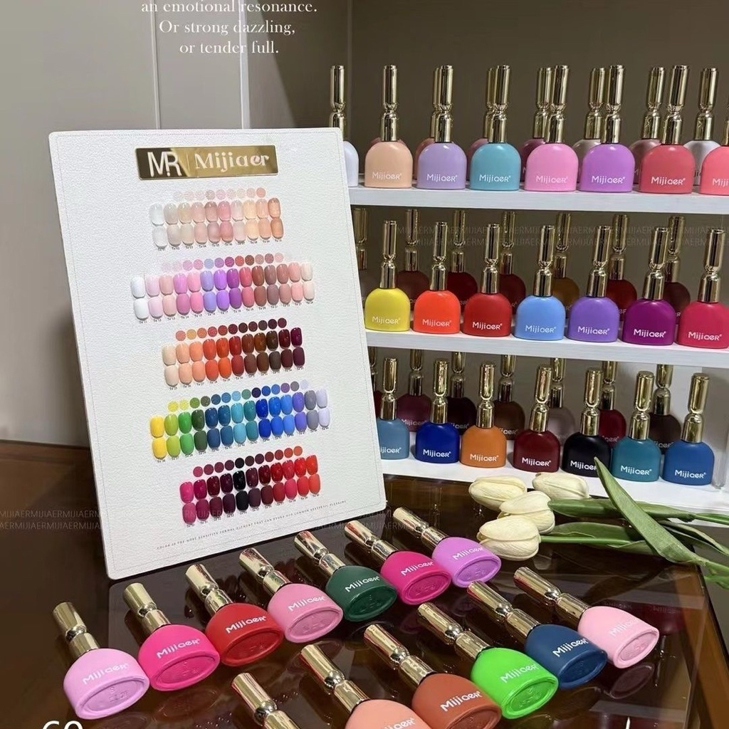 NEW MIJIAER 60 warna Gel Polish set kutek gel set 15ml